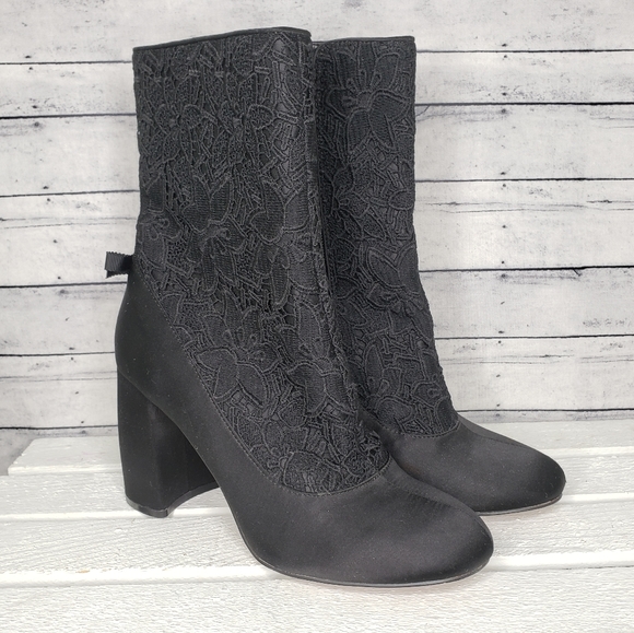 NANETTE nanette lepore Linette Block Heel Boot - Picture 1 of 7